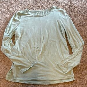 Zella Mint Green Long Sleeve Top